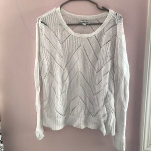American Eagle White Sweater